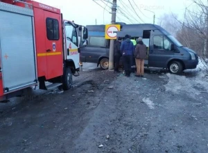 В Ульяновске шесть человек доставили в больницу после ДТП с маршрутным такси