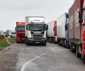 В Калининградской области на границе с Литвой собралась очередь из грузовиков