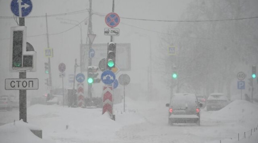 В Севастополе за ночь выпала половина месячной нормы снега