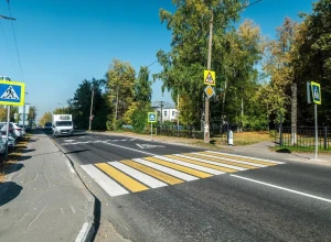 В Московской области в 2023 году для повышения уровня безопасности на дорогах установили более 100 искусственных неровностей