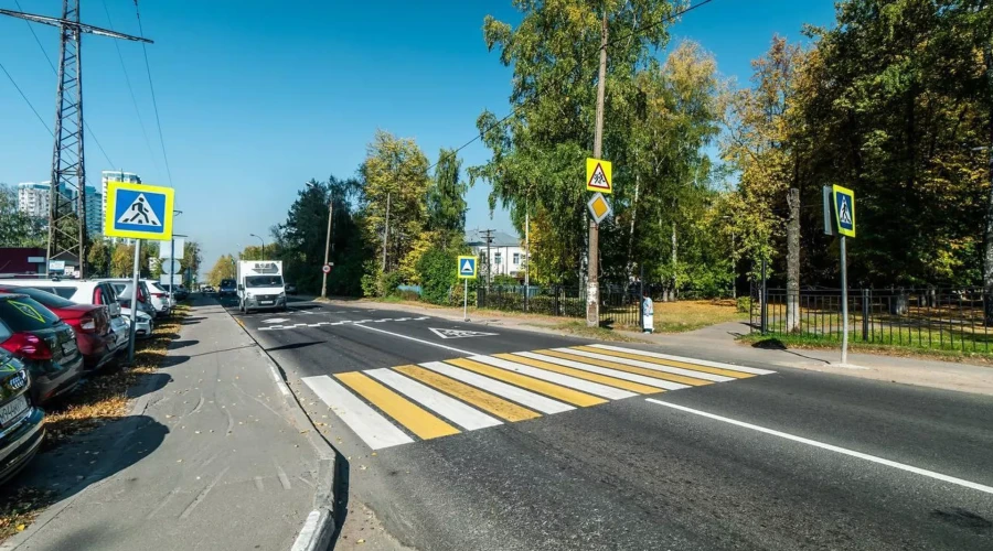 В Московской области в 2023 году для повышения уровня безопасности на дорогах установили более 100 искусственных неровностей