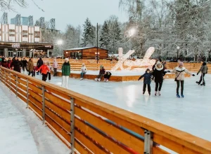 В городском округе Химки к началу зимнего сезона откроют более 50 площадок для катания на коньках и лыжах