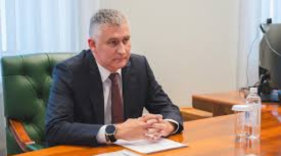 Губернатор Андрей Чибис и глава МТП «Лавна» Станислав Мультах обсудили развитие Мурманского транспортного узла