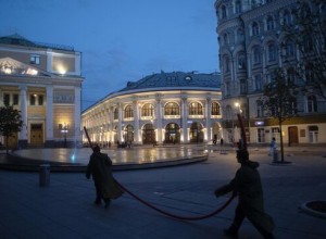 В Гостином дворе, где Путин огласит послание, идут последние приготовления