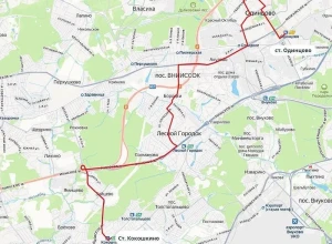 1 января запустят автобусный маршрут между станциями МЦД-1 «Одинцово» и МЦД-4 «Кокошкино»