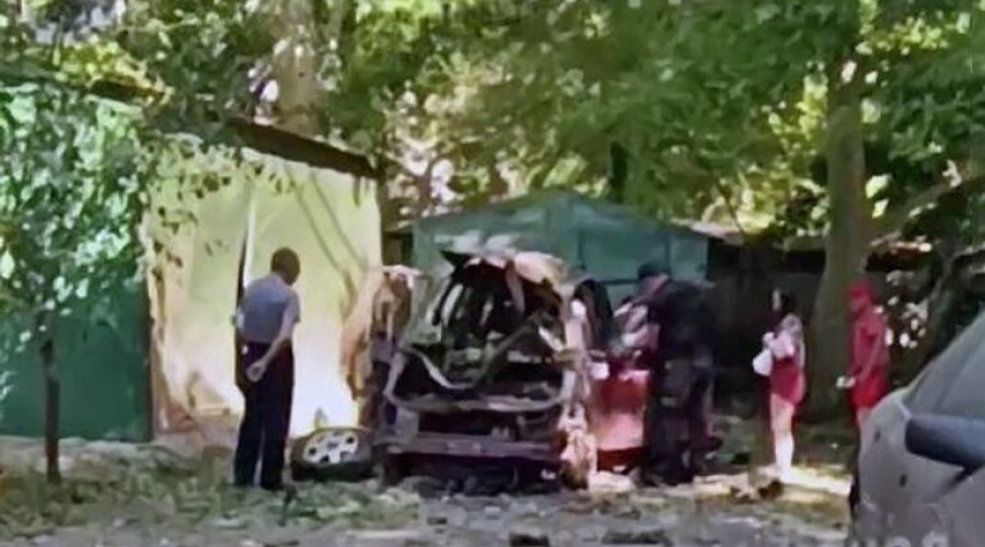 В Одессе взорвался автомобиль с военнослужащим