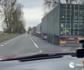 Протестующие польские водители возмущены вывозом на Украину люксовых авто и яхт