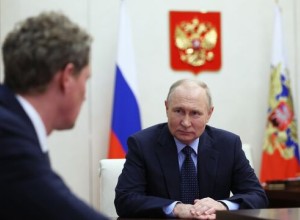 Путин провел встречу с главой Федеральной налоговой службы Егоровым