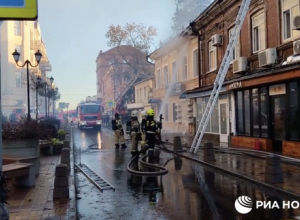 В Ростове-на-Дону локализовали пожар. Никто не пострадал