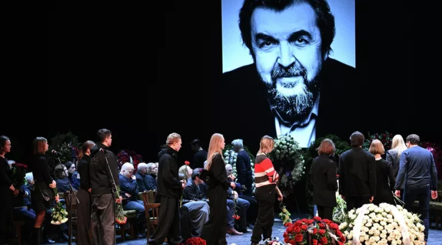 Прощание с Игорем Золотовицким