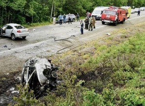 В Хабаровском крае три человека погибли в ДТП, в том числе семилетний ребенок