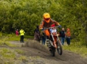 В Мурманске состязались мотоциклисты