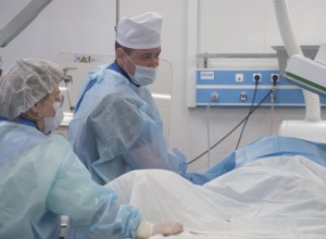 В Апатитско-Кировской центральной районной больнице начал работать новый цифровой ангиограф 