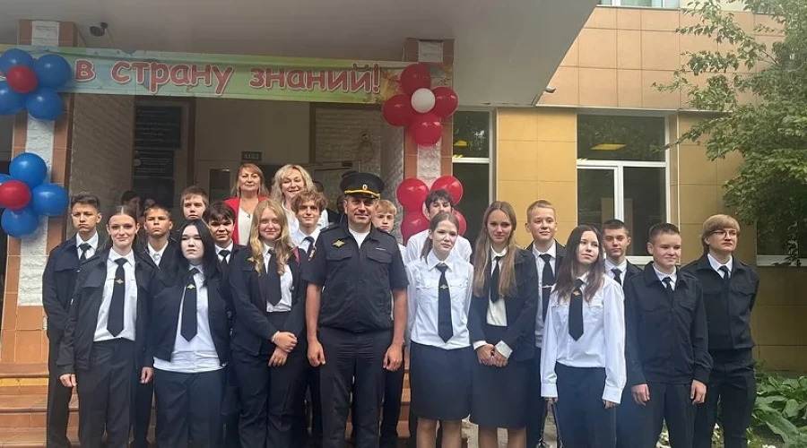 Первый полицейский школьный класс открыли в Одинцовском округе