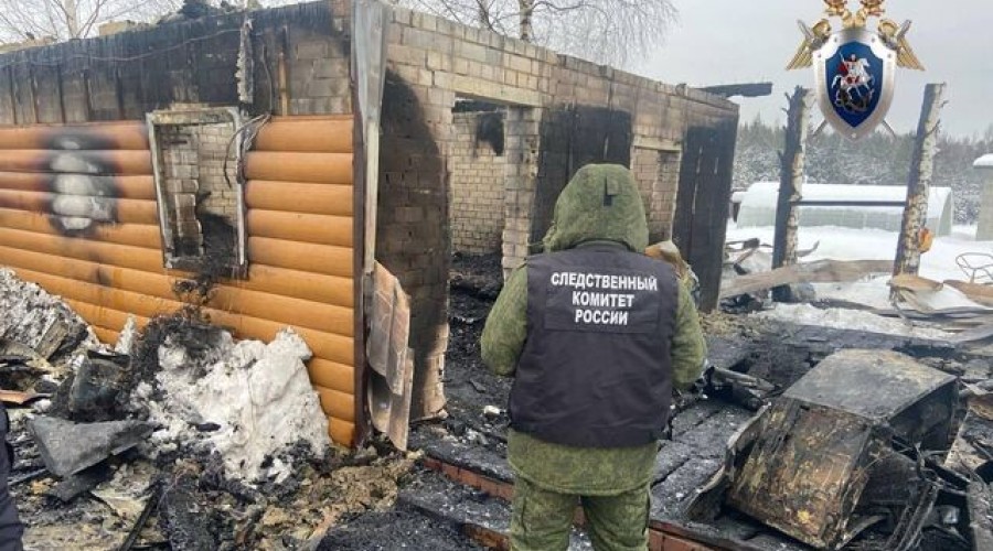 При пожаре в деревне в Нижегородской области погибли трое детей