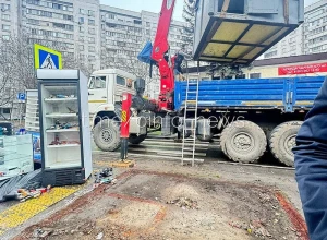 В Одинцово начали массово сносить табачные киоски на муниципальной земле