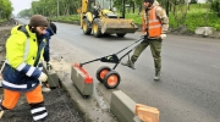 Ремонтные работы на улице Свердлова продолжаются