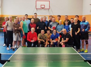 Одинцовский спортсмен занял первое место на новогоднем турнире по настольному теннису