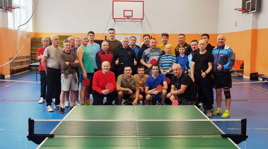 Одинцовский спортсмен занял первое место на новогоднем турнире по настольному теннису