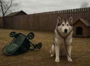 В Трёхгорке домашняя собака перевернула коляску и загрызла младенца