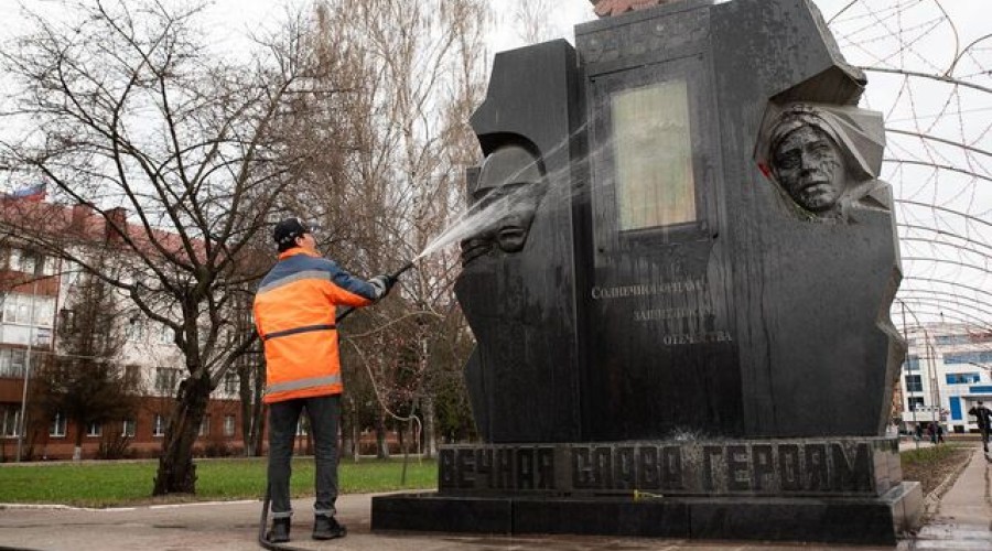  Все объекты, посвященные памяти Великой Отечественной войны, приведут в порядок к 1 мая