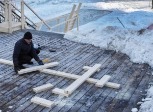 Активная подготовка к крещенским купаниям началась