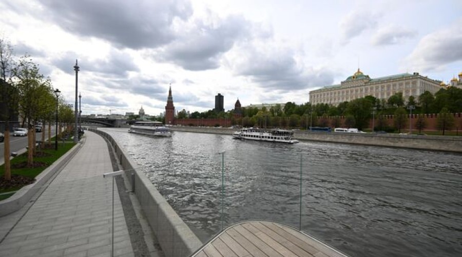 Пять набережных отремонтируют в Москве