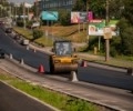 Продолжается ремонт дороги по улице Полярные Зори