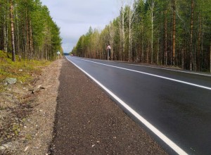 В Мурманской области с 2019 года планомерно приводится в нормативное состояние автомобильная дорога Умба – Кандалакша