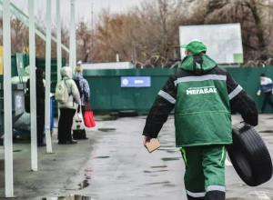 Обновленная площадка по раздельному сбору отходов Мегабак открылась в подмосковных Химках