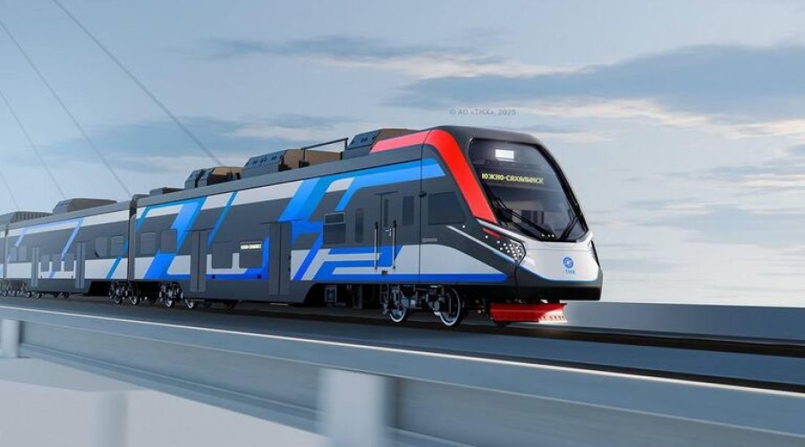 Трансмашхолдинг показал рендер первого в России пассажирского поезда на водороде