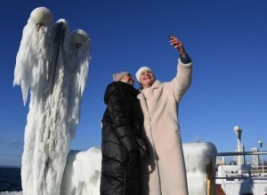 Владивосток покрылся льдом