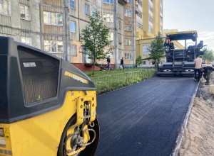 В муниципальных образованиях Мурманской области продолжается дорожная кампания