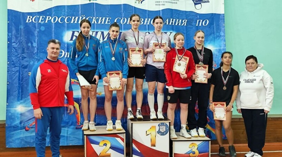 Одинцовские бадминтонисты завоевали 5 золотых медалей на всероссийских соревнованиях в Коломне