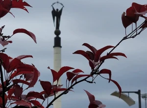 Реставрация подножия самого высокого монумента города Одинцово завершена.