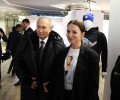 Путин на конкурсе Знай наших примерил пуховик с надписью бушлат из России