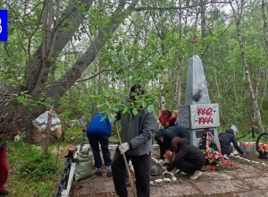 В Кольском округе прошла ежегодная Вахта памяти