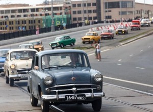 В Москве состоялся традиционный парад транспорта