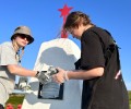 Участники молодежной экспедиции «Тропою Героев Заполярья» отремонтировали три мемориала на полуострове Средний в рамках проекта «От родника до океана»