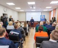 Губернатор Андрей Чибис посетил Мурманскую областную электросетевую компанию и встретился с ее коллективом