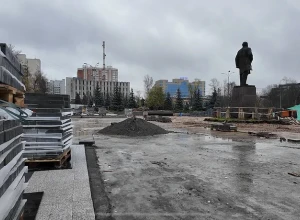 Открытие центральной площади Одинцово для пешеходов перенесли на лето 2026 года