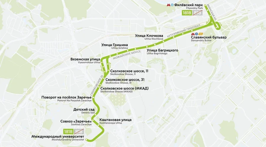 15 ноября Москве передадут очередной автобусный маршрут Одинцовского округа