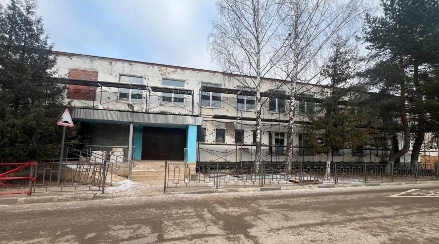 Капитальный ремонт спорткомлекса «Старый городок» завершен на треть